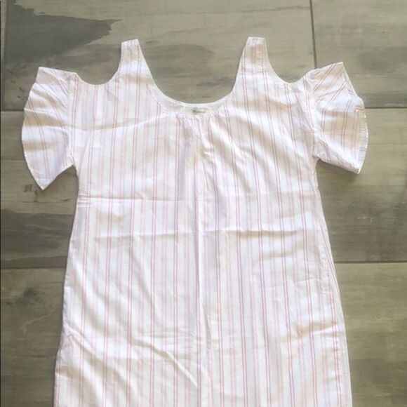NWOT Adorable Madewell Striped Dress XS Excellent - Picture 3 of 6